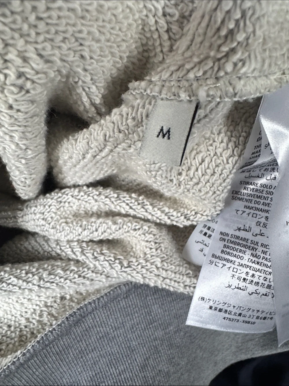 SALE‼️GUCCI Hollywood Grey Crewneck
